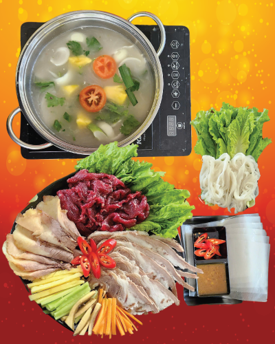 LẨU BÒ NHÚNG DẤM/MẺ